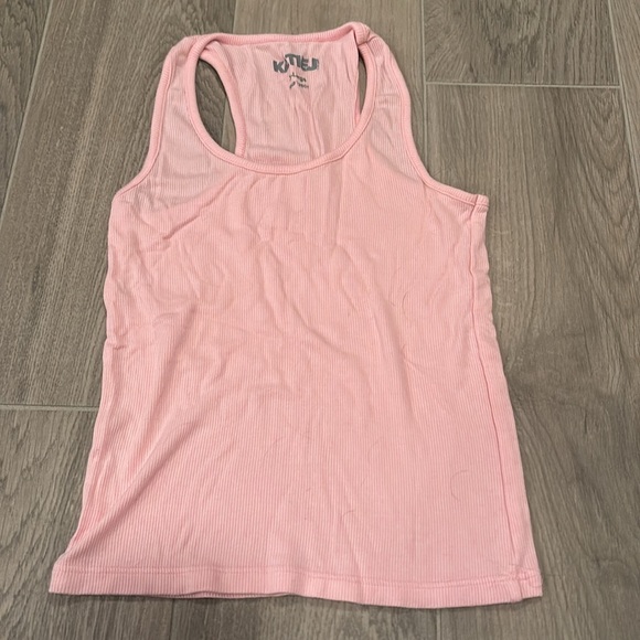 Katie J Girls Racerback Tank Tops - Pink and Purple Size XL - Picture 2 of 7